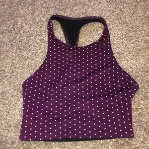Purple Sports Bra